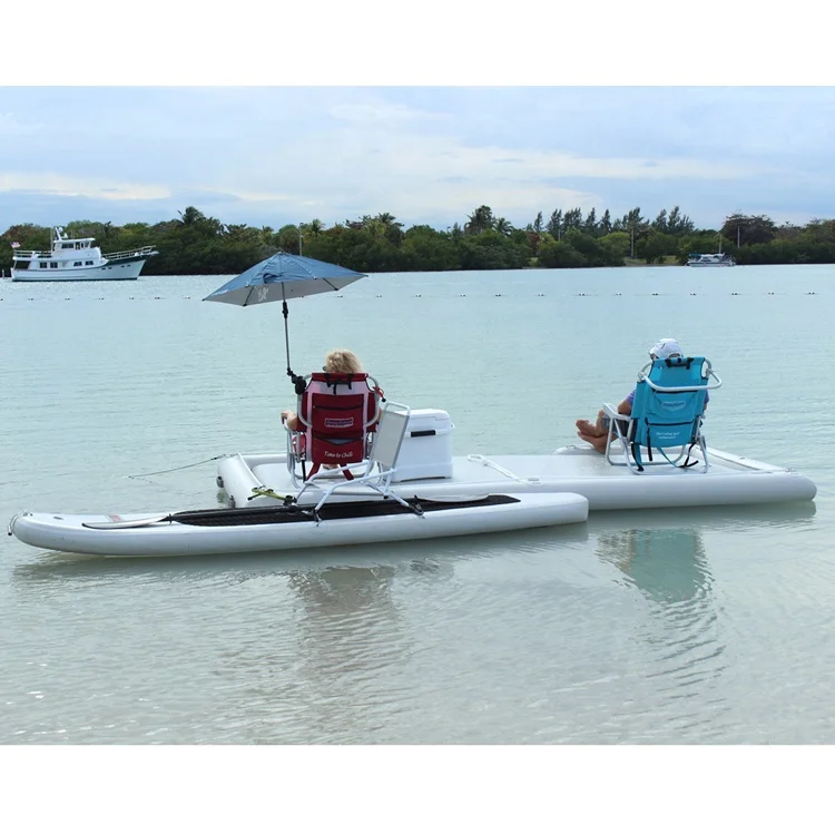 High Quality Private Small Inflatable PVC Floating Dock Pontoon for Sale