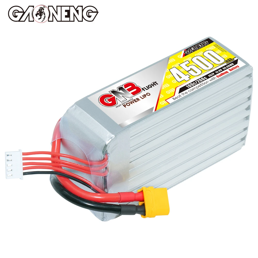 14.8V 4500mAh 4S 60C Lipo Akku Mit XT60 Plug RC Batterie Für RC Auto