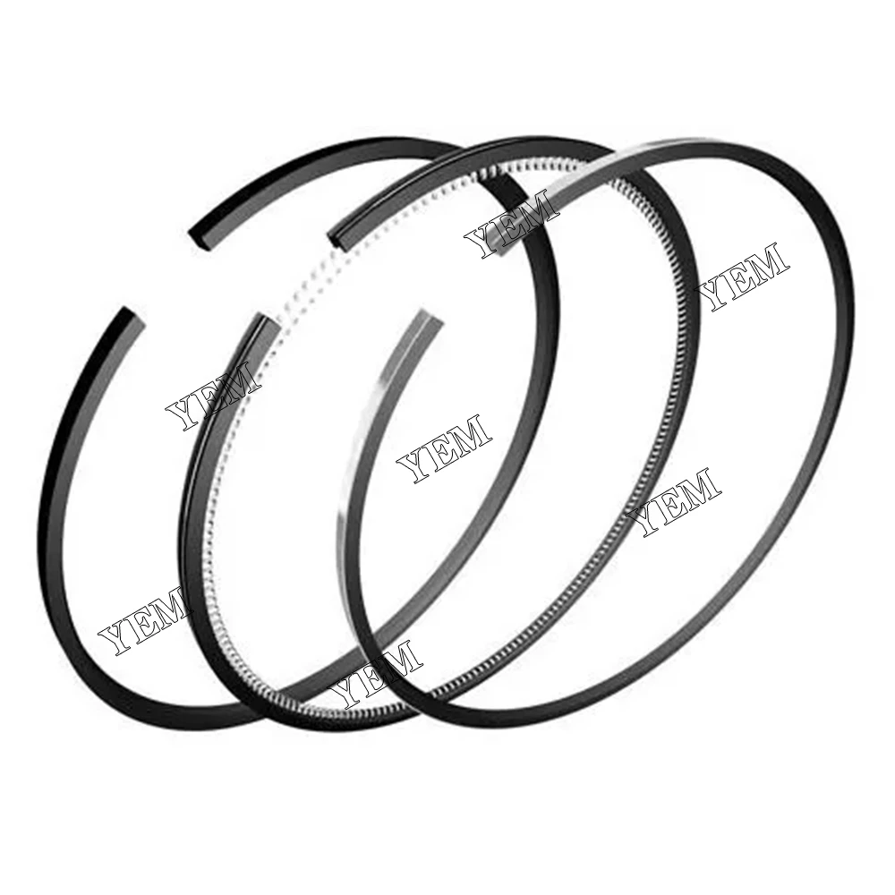 New 6 Sets STD Engine Piston Rings 110mm Fit for Isuzu 6HE1 High Performance Engine Parts