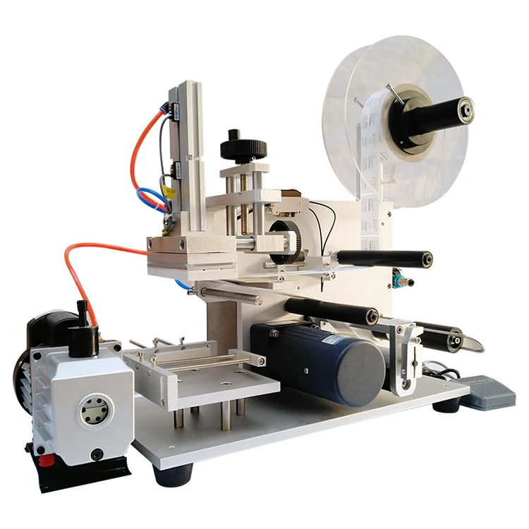 Хорошая цена, автоматическая самоклеящаяся машина для маркировки плоских квадратных бутылок