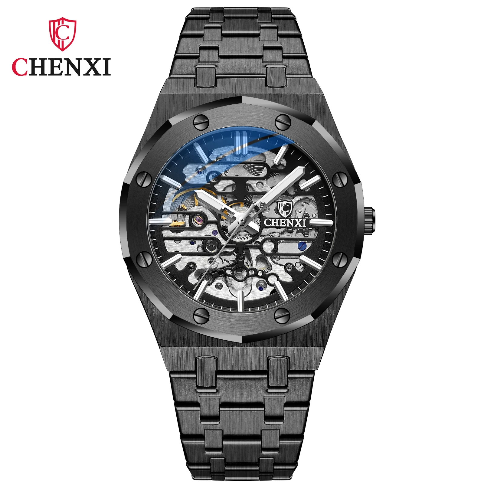 Chenxi 8848 Luxury Quartz Watch - Stainless Steel Band