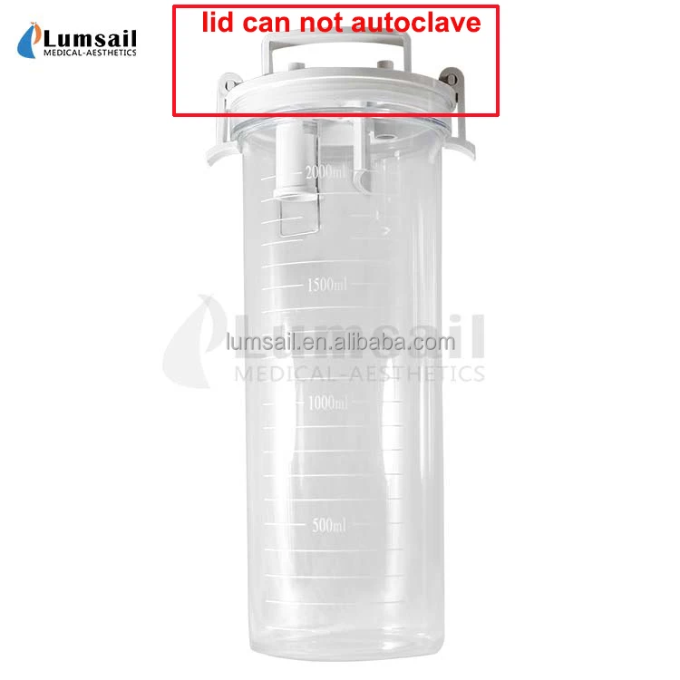 Autoclavable Fat Collection CanisterJar Fat Transplantation Filter ...