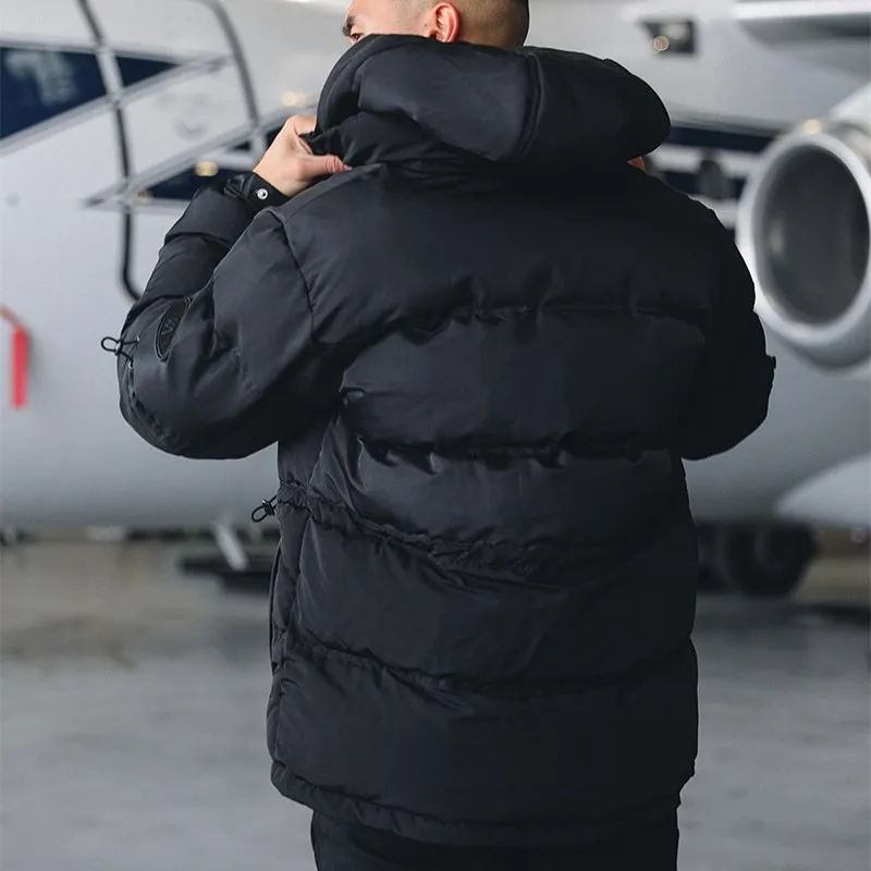 men's jackets coats high quality custom Puffer Jackets thick long sleeve down coat for men_voghion.com