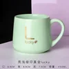 Fruit green with real gold L