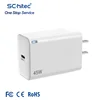White USB C charger