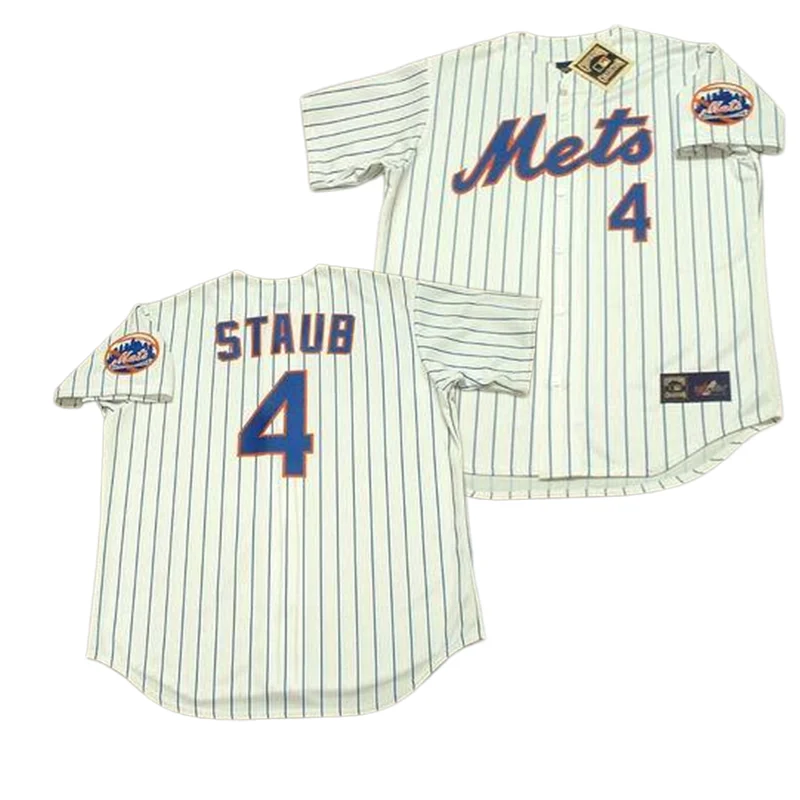 Wholesale Men's New York 1 MOOKIE WILSON 3 BUD HARRELSON 4 RON SWOBODA 5  DAVID WRIGHT 8 YOGI BERRA Baseball Jersey Stitched S-5XL From m.