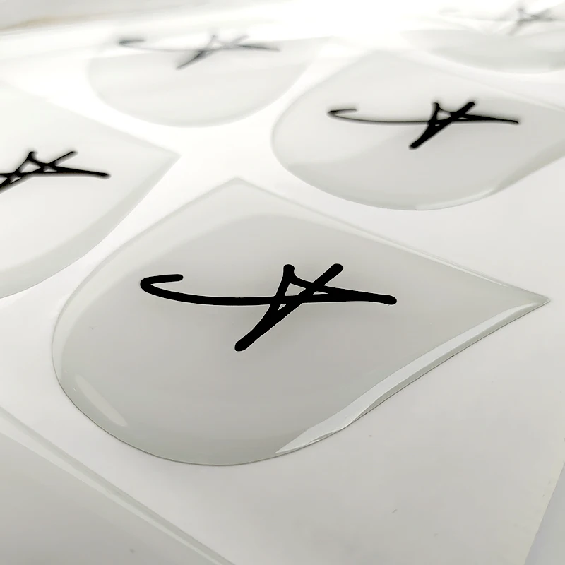 Custom 3d Label Printing Epoxy Domed Resin Sticker 3d Label Printing Sticker