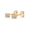 10k rose gold round cut