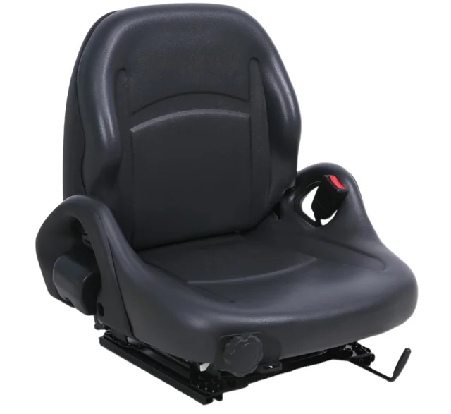 High Quality foklift parts Luxury Adjustable Seat Oem Bf2-3  leather forklift seat For all kinds forklift