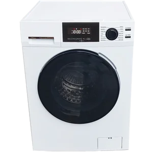 Compact 7kg Front-Loading Freestanding Tumble Dryer Economical Electric Spin Stainless Steel Automatic Stackable for Households