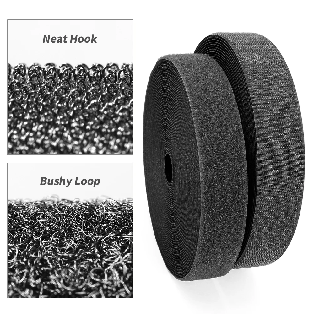 Custom Sizes Stretch Hook Loop Fastener Tape/fabric Magic Tape Hook and Loop