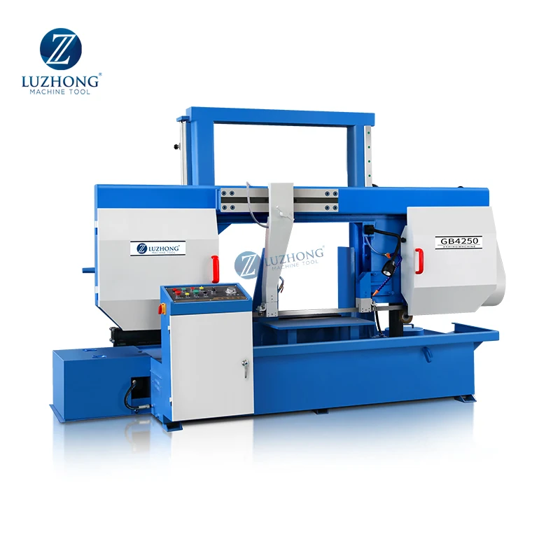 Linear Rails Horizontal Metal Band Sawing Machine GB4250 Cutting Band Saw Machine