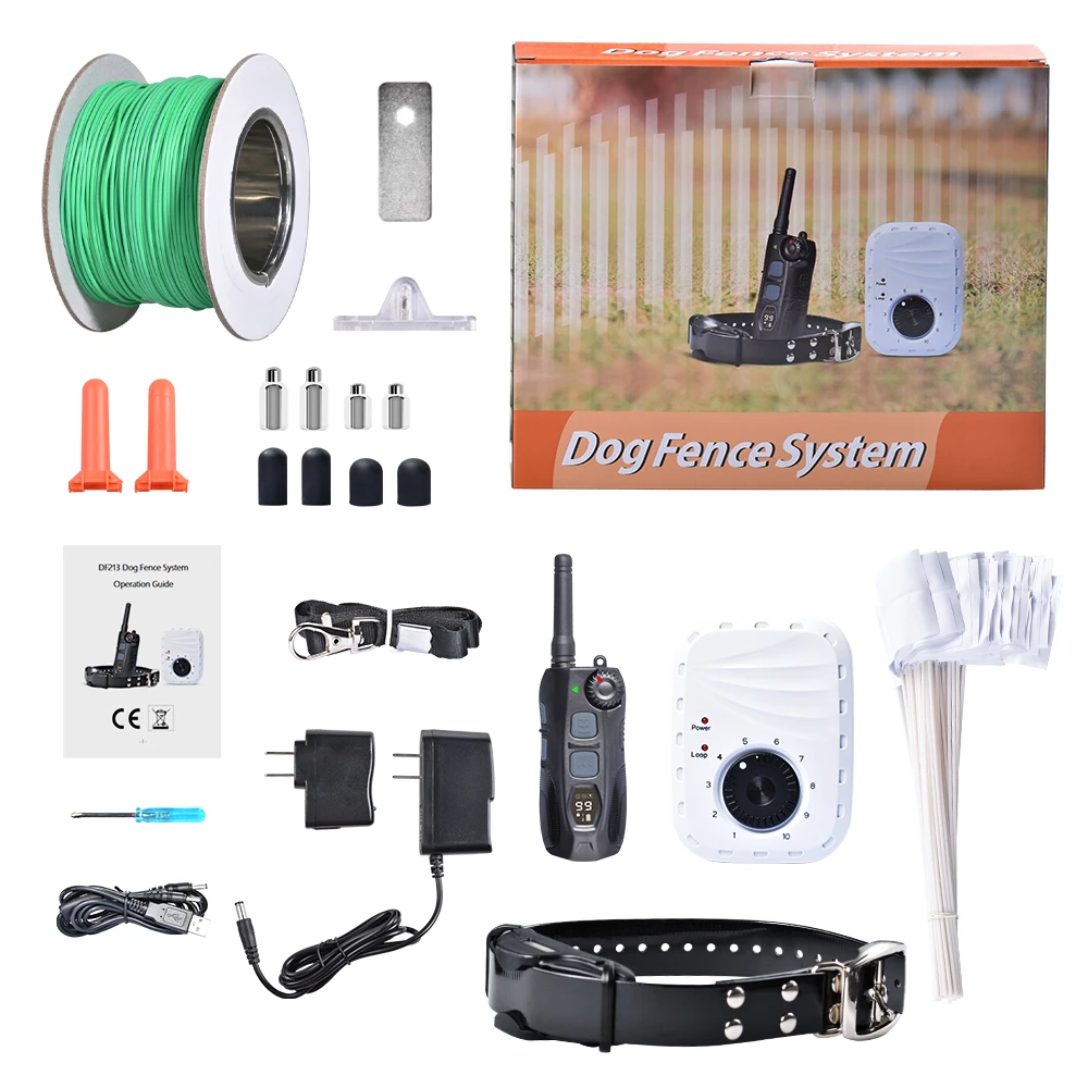 Outdoor Electronic Electric Dog Fencing System In-ground Dog ...