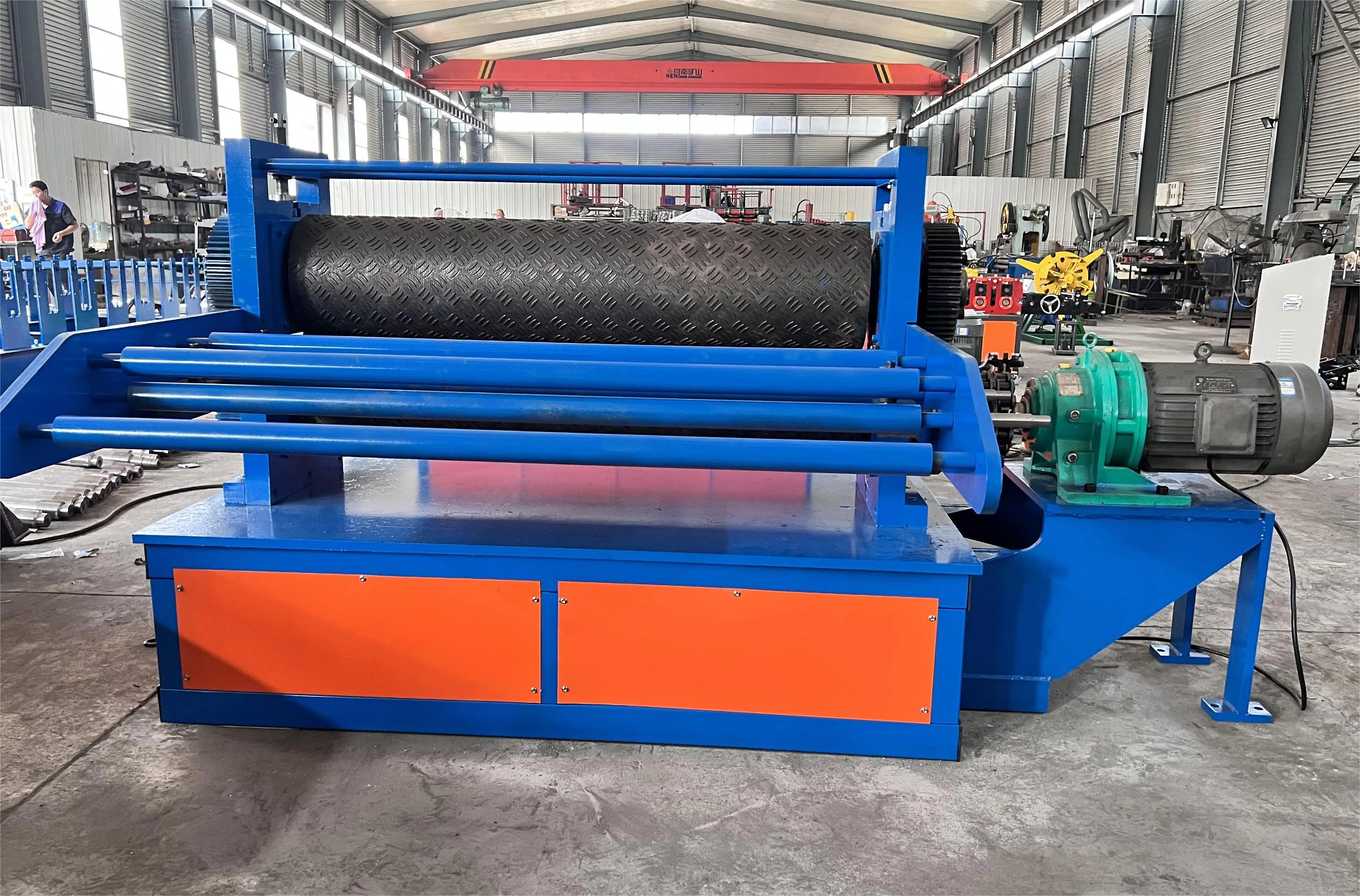 Good Performance Steel Door Embossing Machine Metal Pattern Making