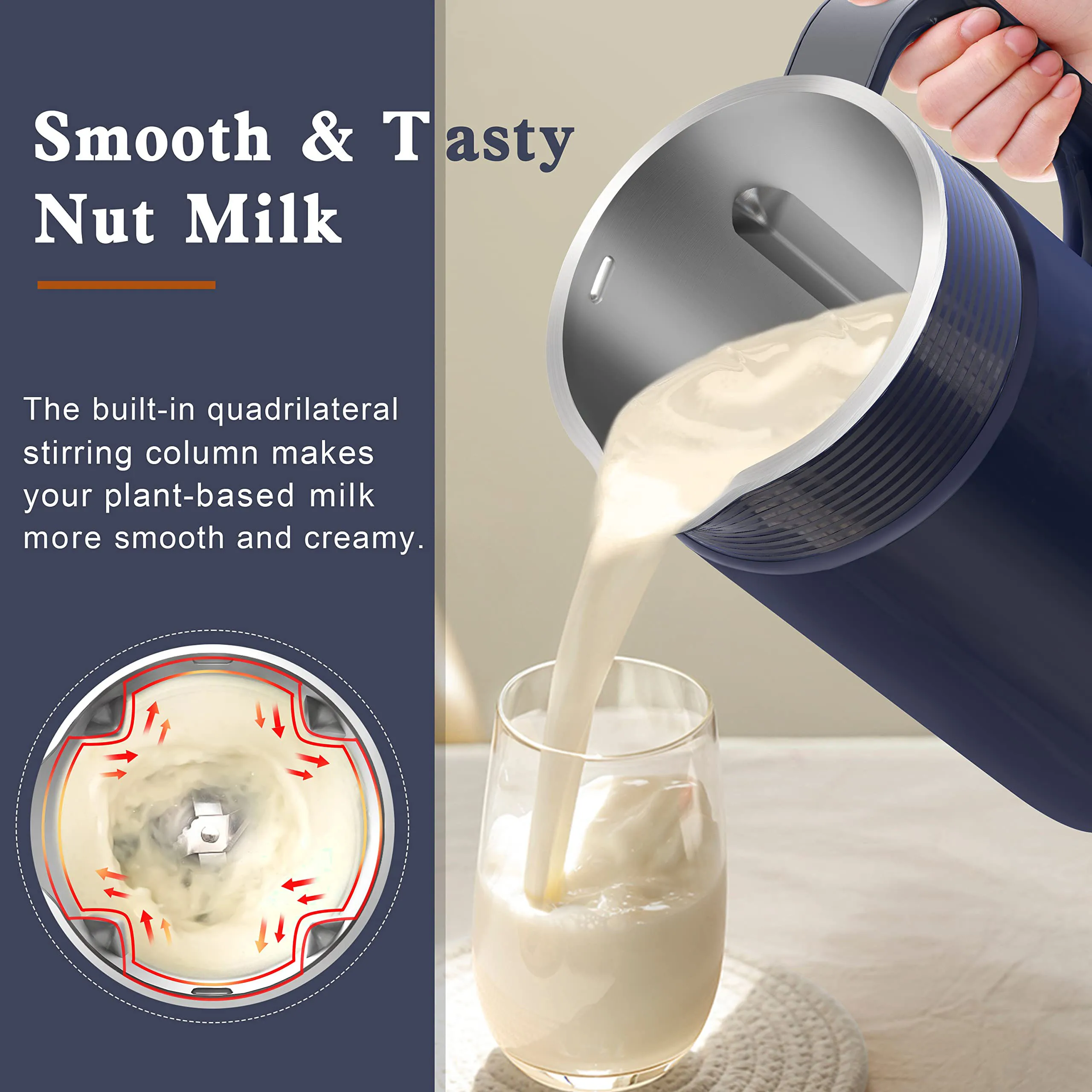 Soy Milk Maker Machine Vegan Nut Milk Maker Machine Almond Oat Milk