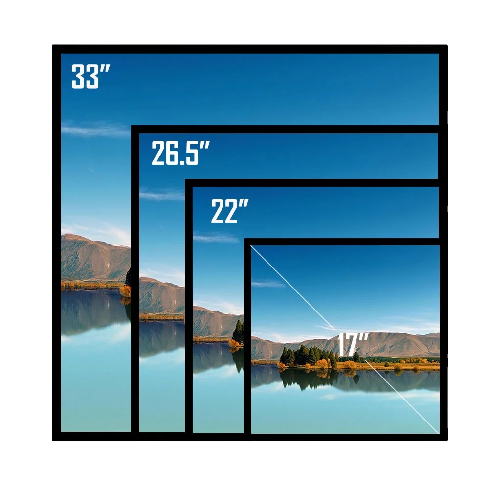 Square LCD Monitors - Ideal for Digital Signage & Advertising