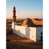 Mosquée - Blanc avec des nuances de couleur désert