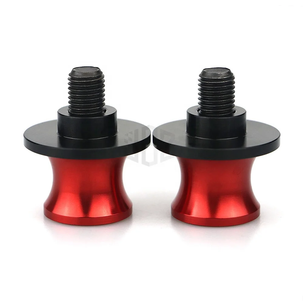 10MM Universal Motorcycle CNC Swingarm Spools Slider Stand Screws Accessories for Aprilia Yamaha Kawasaki Honda DUCATI Suzuki