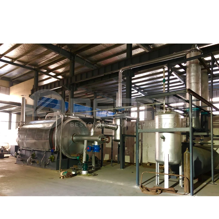 
 Пиролизное оборудование Waste Acrylic PMMA по стандарту CE  