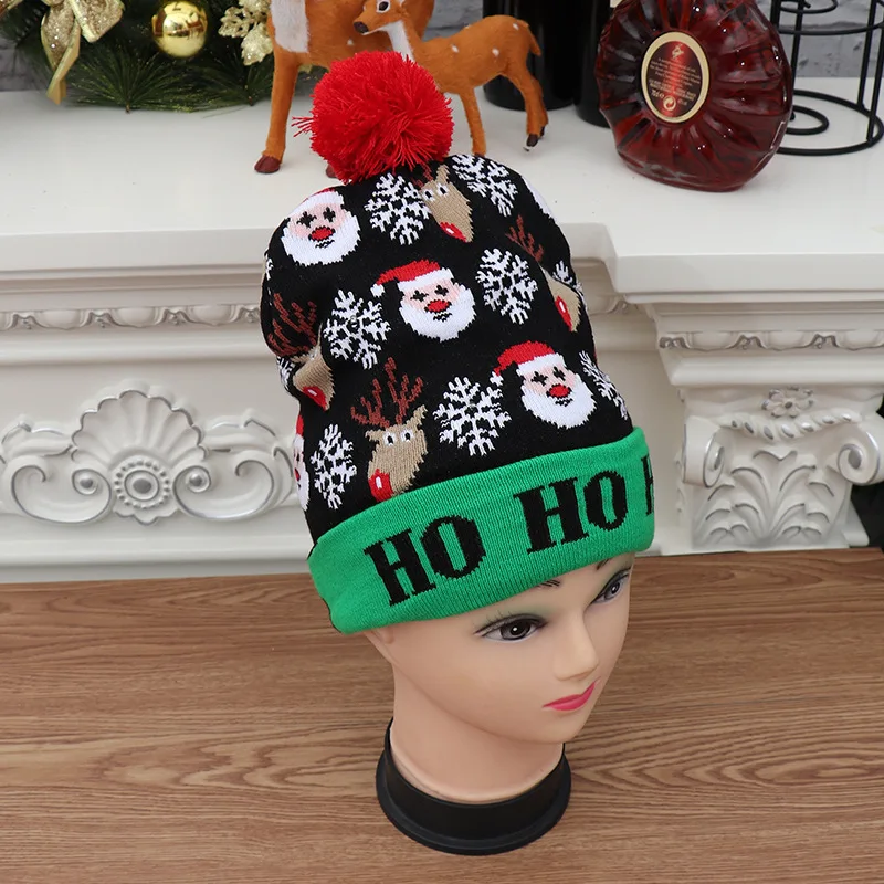 Cappello Di Natale Lavorato A Maglia - Berretto Unisex Colorato Per Feste, Attività All'aperto E Inverno, Taglia Unica, Regalo Perfetto Per Le Festività