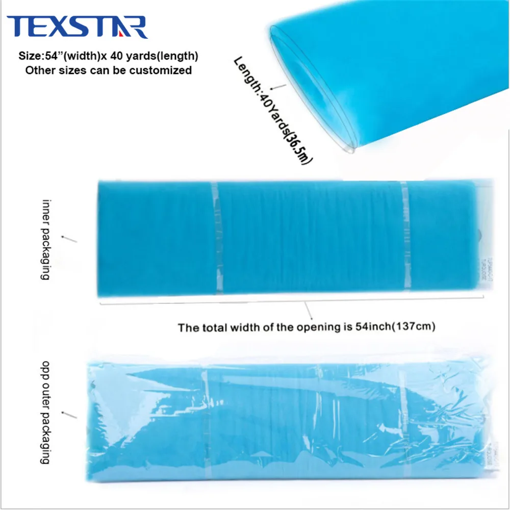 54x40 ярдов тюля, Полиэстеровая Тюлевая ткань, тюль, тюль с болтами для пачки, украшение для вечеринки