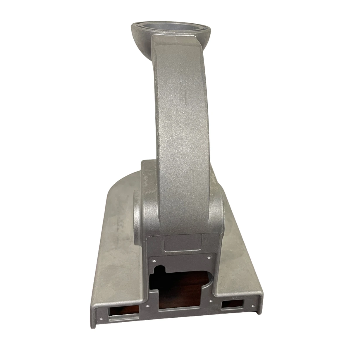 Anpassade zinkpressgjutna metallkomponenter, gjuten aluminium för optisk instrumentanslutning tillverkad av zinklegering