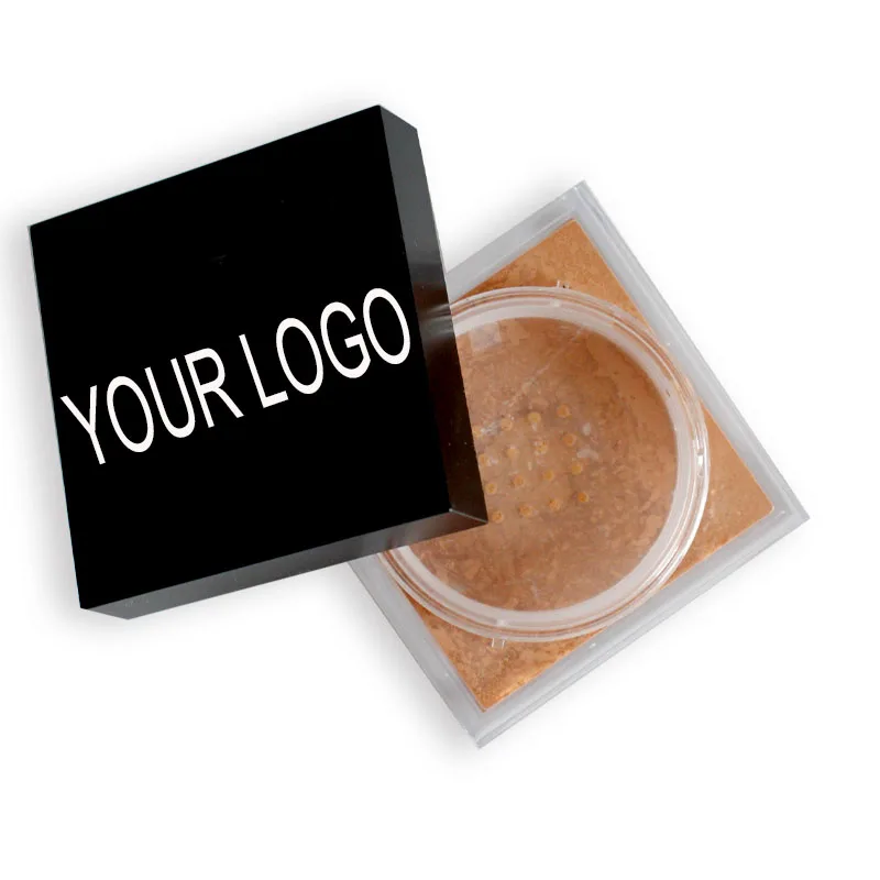 2021 New Trend Face Setting Powder Wholesale  Bulk Talc Free Makeup Translucent Loose Private Label Face Powder Setting Powder