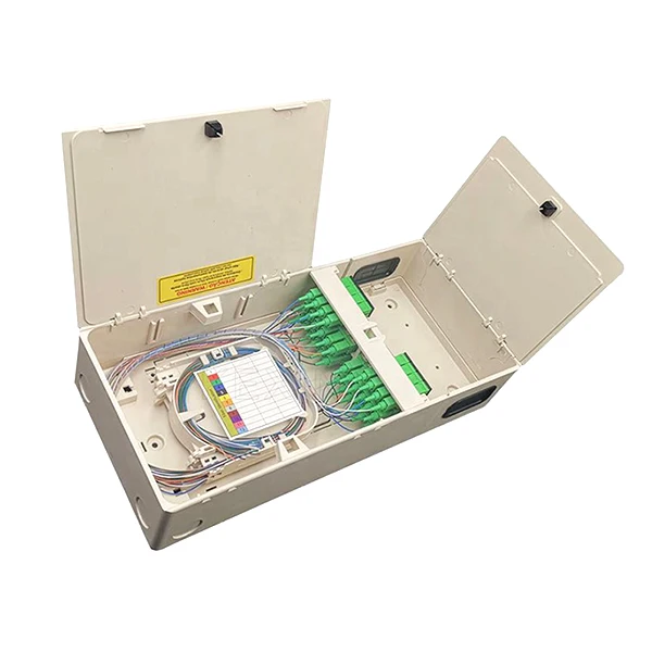 Outdoor 32 Core Fiber Optic Distribution Box FTTH Splitter Box Optical Terminal Box FTTX Telecommunication Equipment 