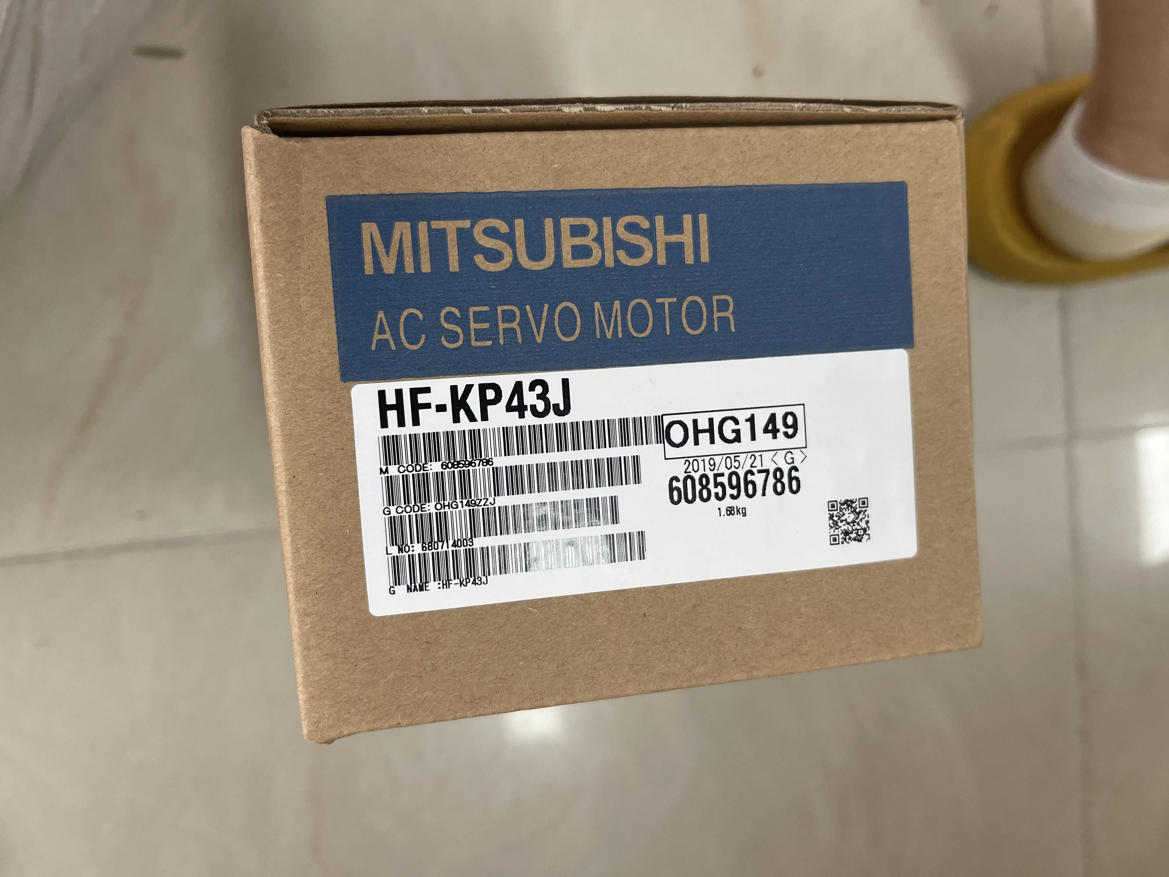 Mitsubishi AC Servo Motor HF-KP43J Mitsubishi AC Servo Motor HF-KP43J