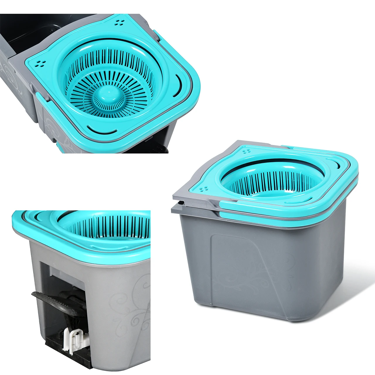 Швабра и ведро с отжимом швабра ведром ножной педалью