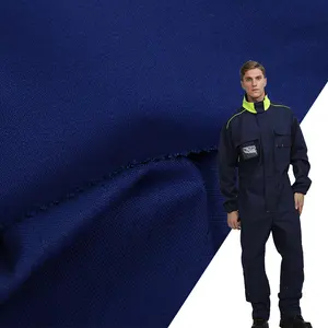 Wholesale Custom Cotton FR Inherently Flame Retardant Workwear Fabric for Worker