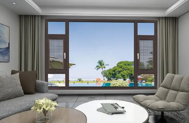 Florida Approval Passive House Hurricane Proof Impact Glass Window Replacement Aluminum