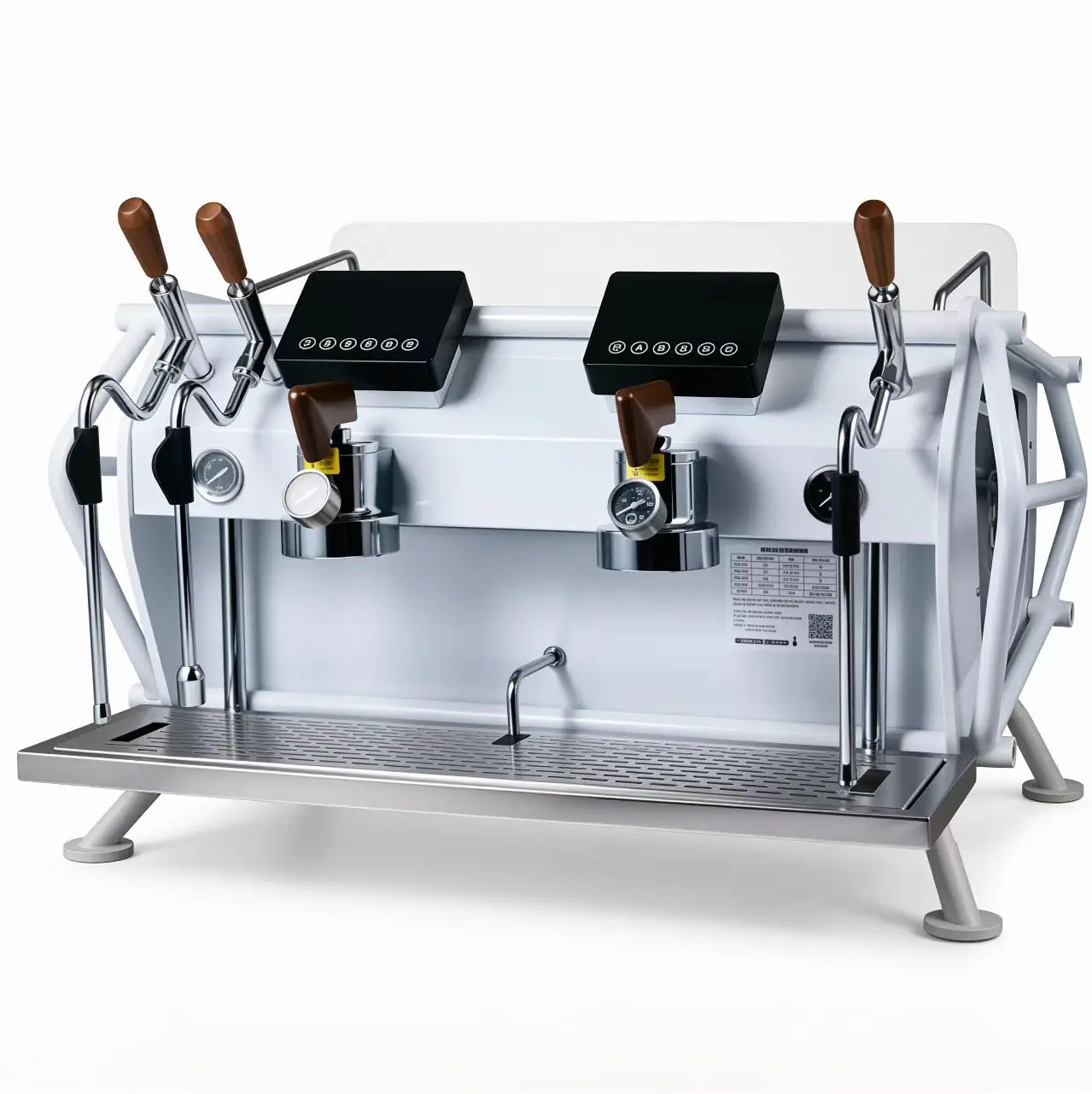 2グループ商用プロフェッショナルコーヒーマシン 現代的イタリアンスタイルのエスプレッソコーヒーメーカー（カフェ・レストラン向け）