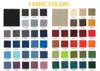 Fabric colors