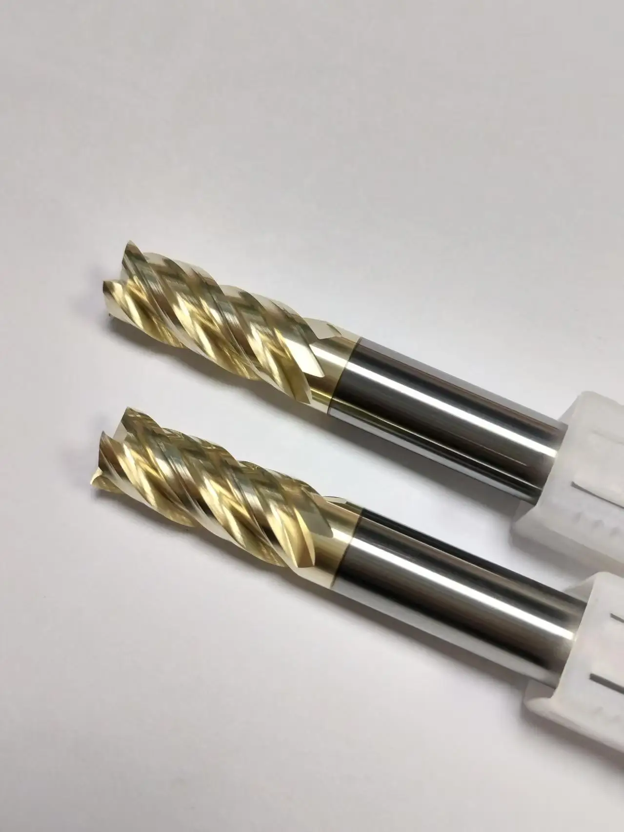 Titanium Alloy Solid End Mills 6mm Twist Milling Cutters Variety Sizes 1.5mm-13mm Drill Bits for Metal Iron Tungsten Carbide