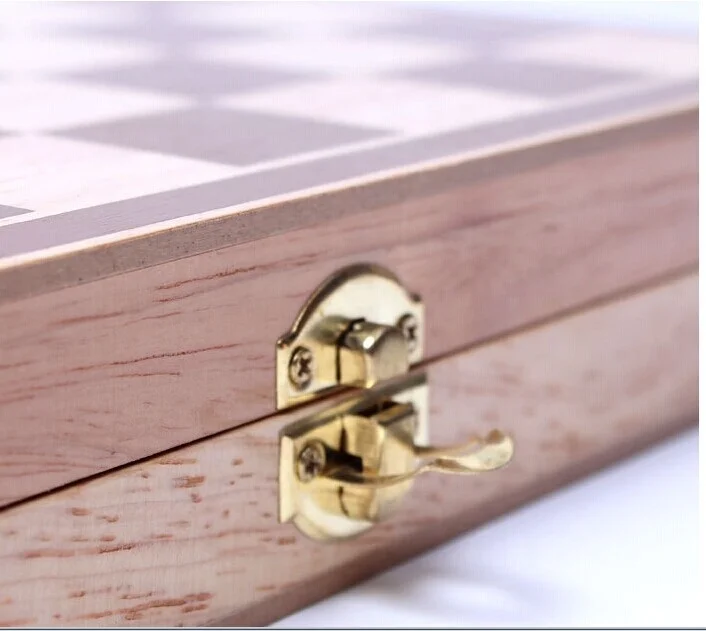 Роскошный большой китайский деревянный складной Шахматный набор, коробка, настольная игра, шахматная доска, деревянные фигурки