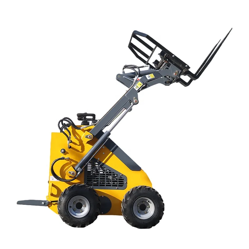 COUGARS CG170W Micro Farm Use Mini Loader Wheel Track Skid Steer  Mini Skid Loader Steer Loader