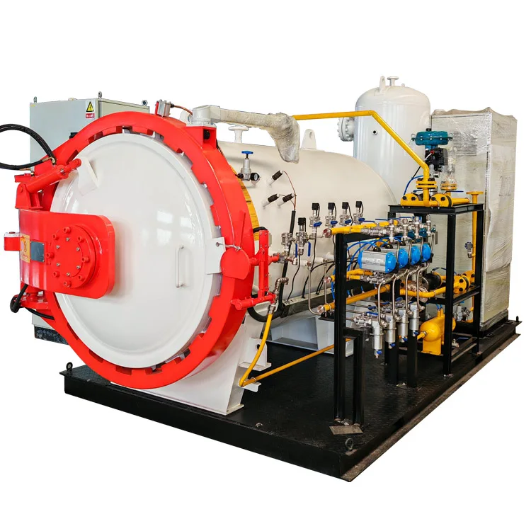 Simple Operation and Maintenance Composite Autoclave High Temperature Curing Electronic Industry Field Carbon Fiber Autoclave