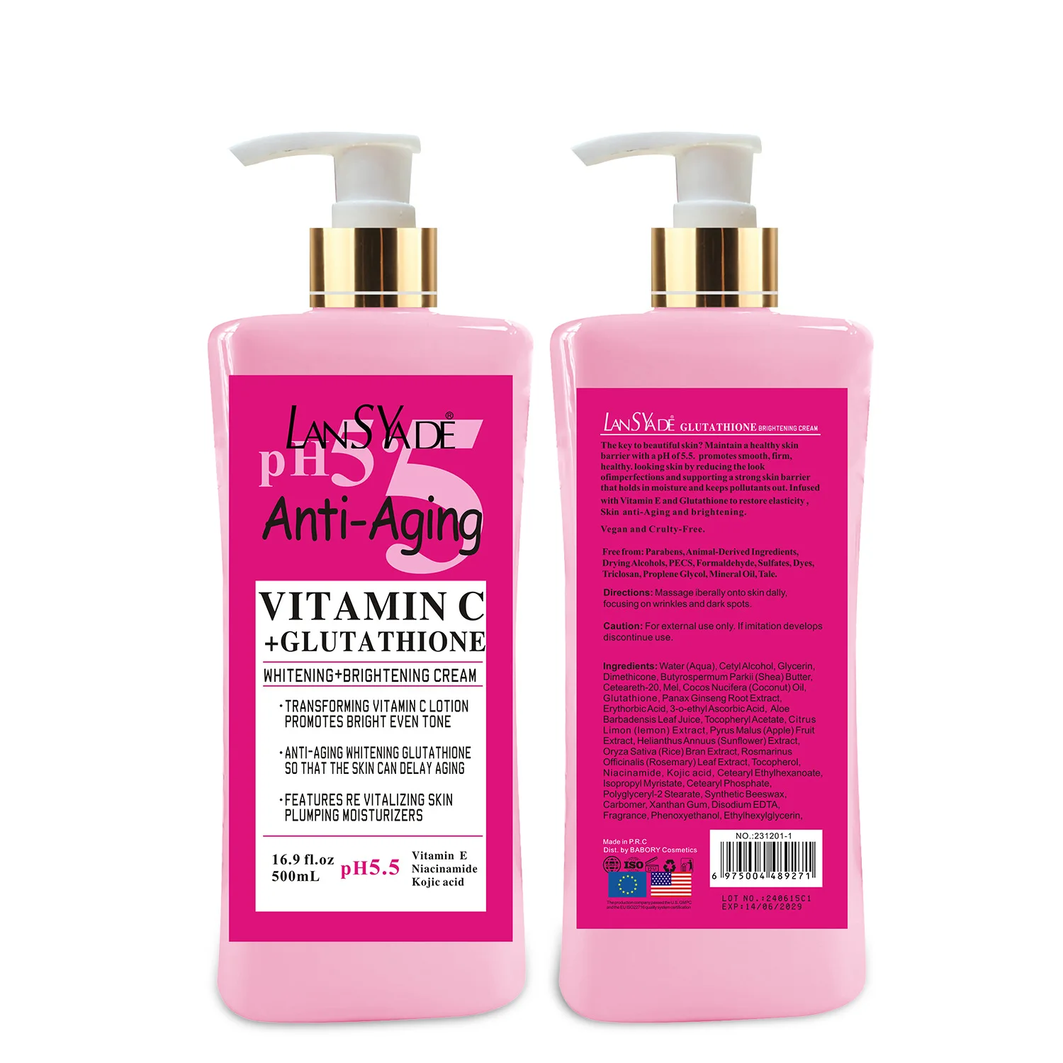 glutathione body lotion in sri lanka LANSYADE Whitening Brightening Cream