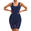 Bleu marine Rose vif