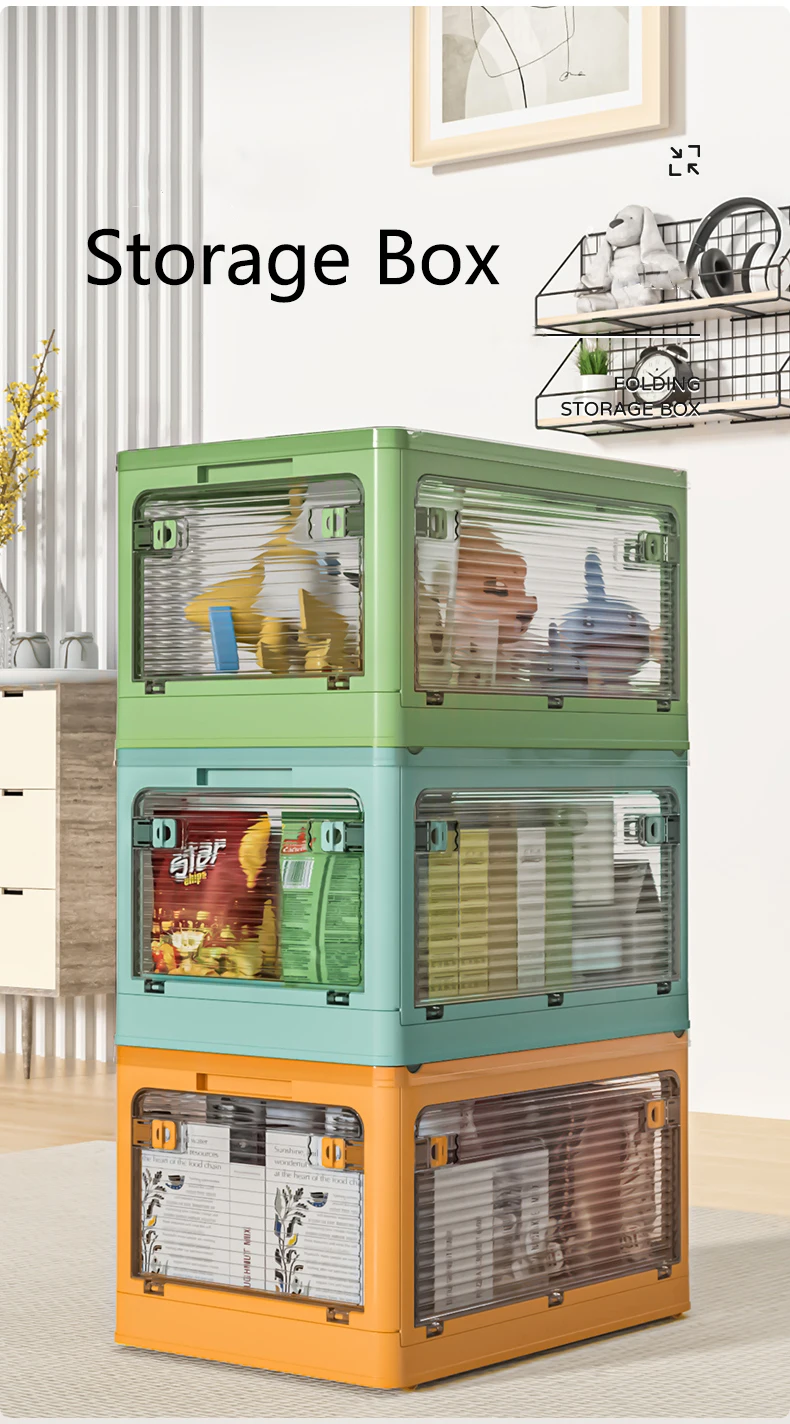 Stackable Household Items Wholesale Household Toys Organizer Stackable Transparent Plastic ...