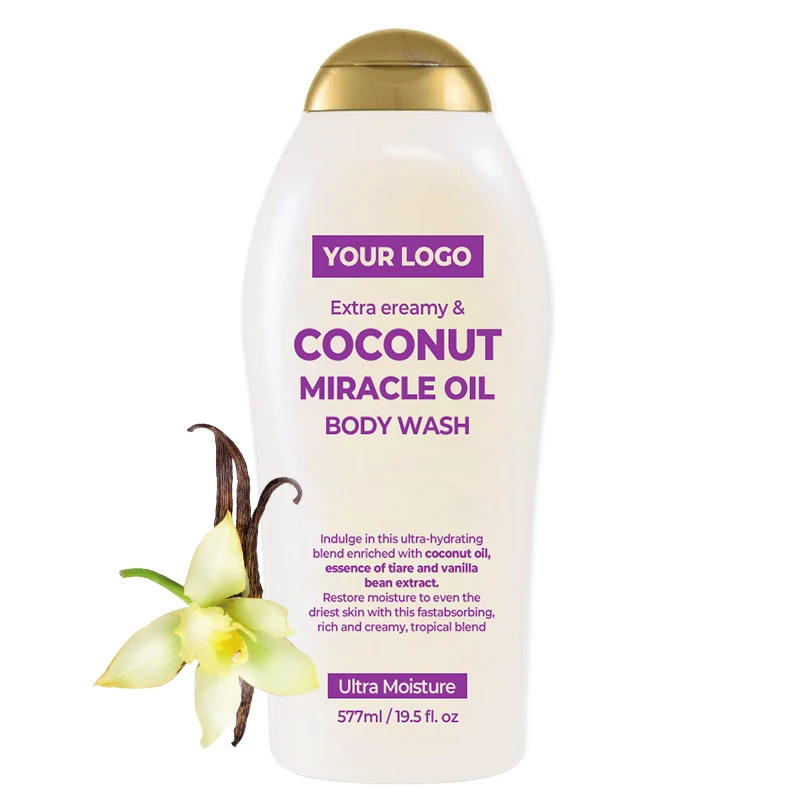 Moisturizing Extra Creamy + Coconut Miracle Oil Ultra Deep Cleansing and Refreshing Body Wash Shower Gel(pic6)