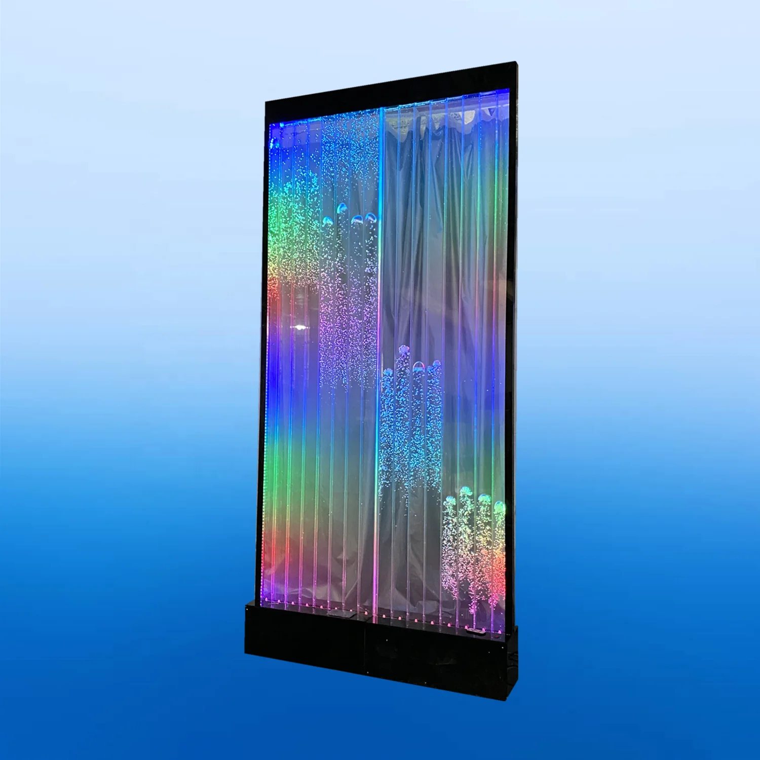 Coastal Home Decor Digital Bubble Water Wall Partition with RGB