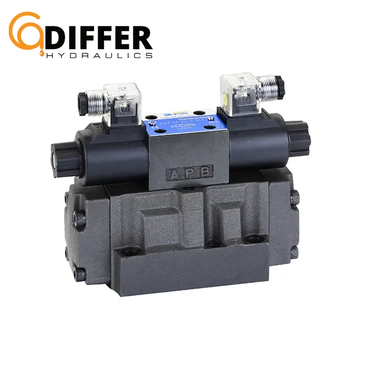 European Structure Ng6 Solenoid Valve 4we6 With Wandfluh Solenoids And