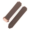 Marrone - Chiusura in oro rosa