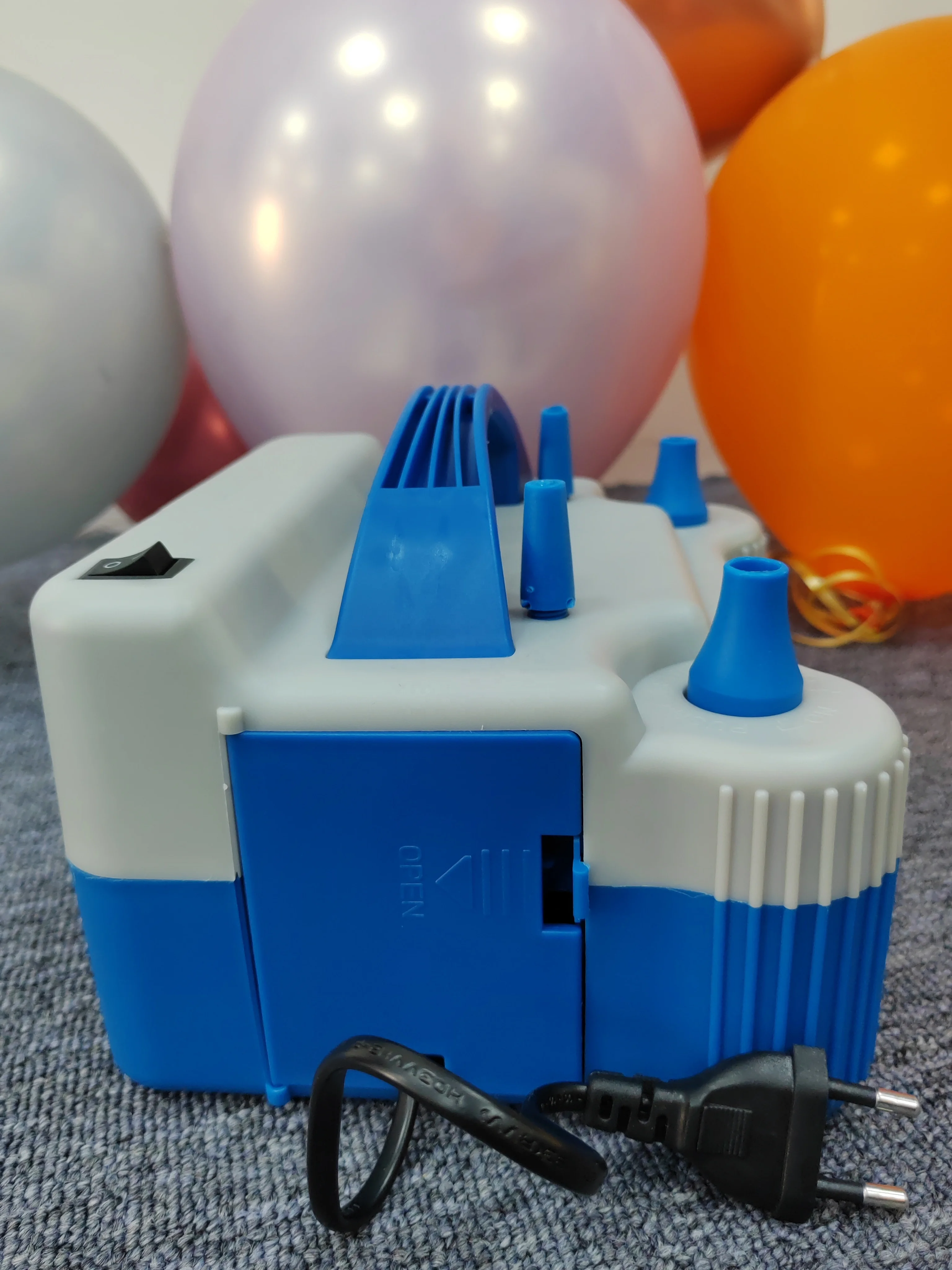 Best Selling Rechargeable Electric Air Balloon Pump Dual Nozzle