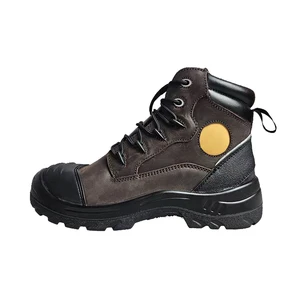 Factory Outlet Safety Shoe Anti Smash Puncture-proof Anti slip Protective Shoes Men's Waterproof Upper Work Footwear for Outdoor