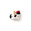 Red Beret Black Cat Charm