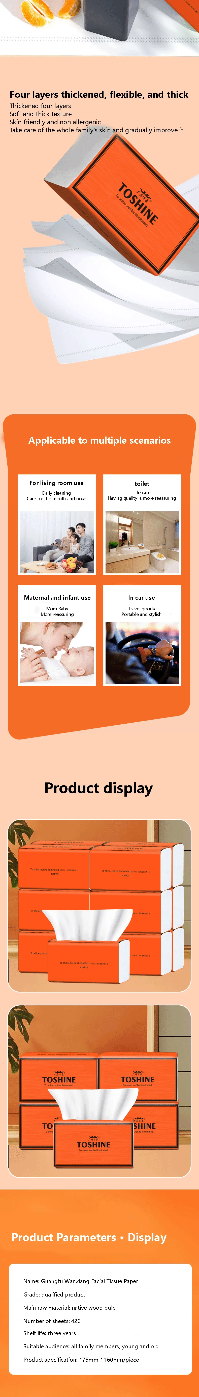 Gfwx Custom Cotton Facial Tissue Paper Extraction Buy Paper Tissue