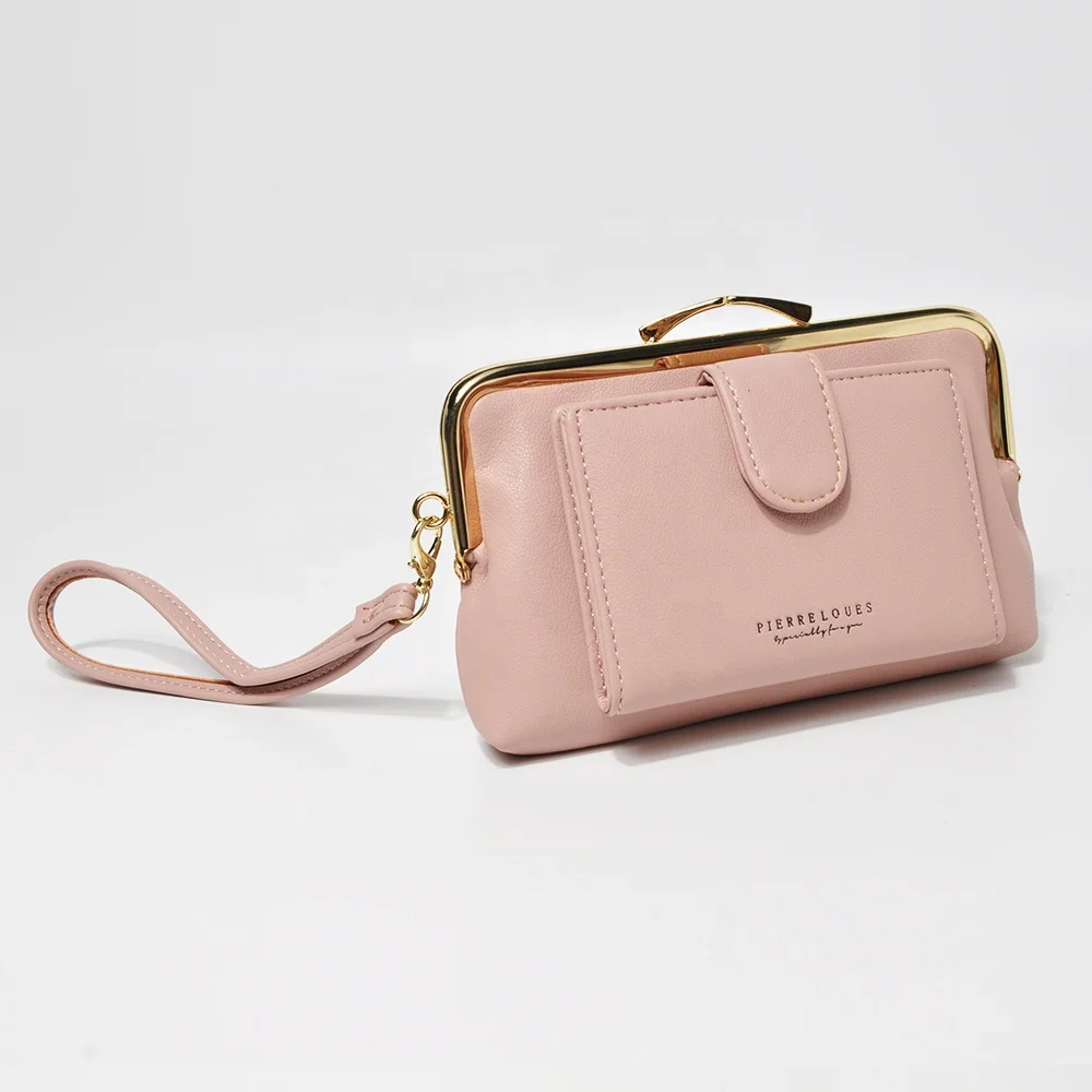 Pierre Loues Multifunction Fashion Pu Leather Slim Wallet Cash Purses